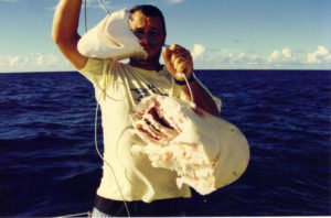 Shark fishing at Reunion island (source internet)